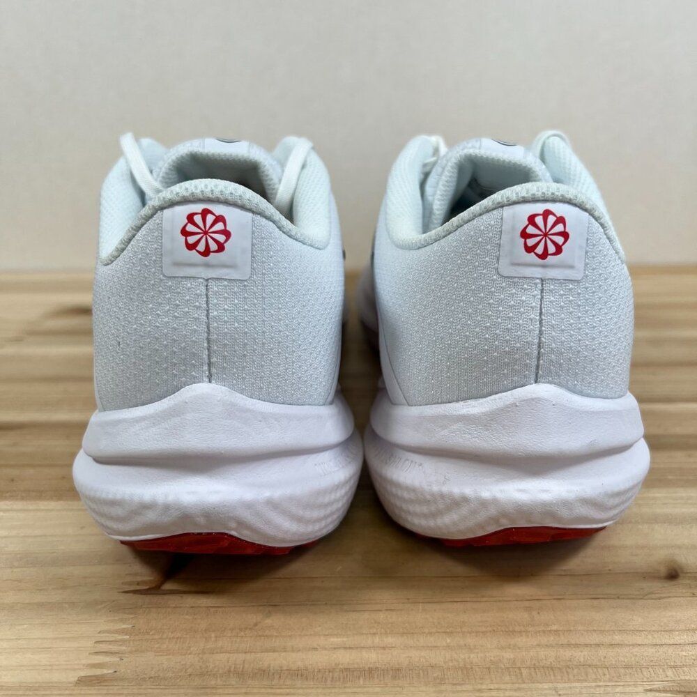 Nike Air Winflo 10 road running shoes Mens 12 White Black Light Crimson - Picture 5 of 9